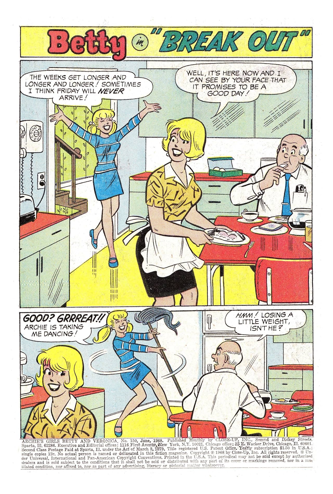 Archie's Girls Betty & Veronica #150