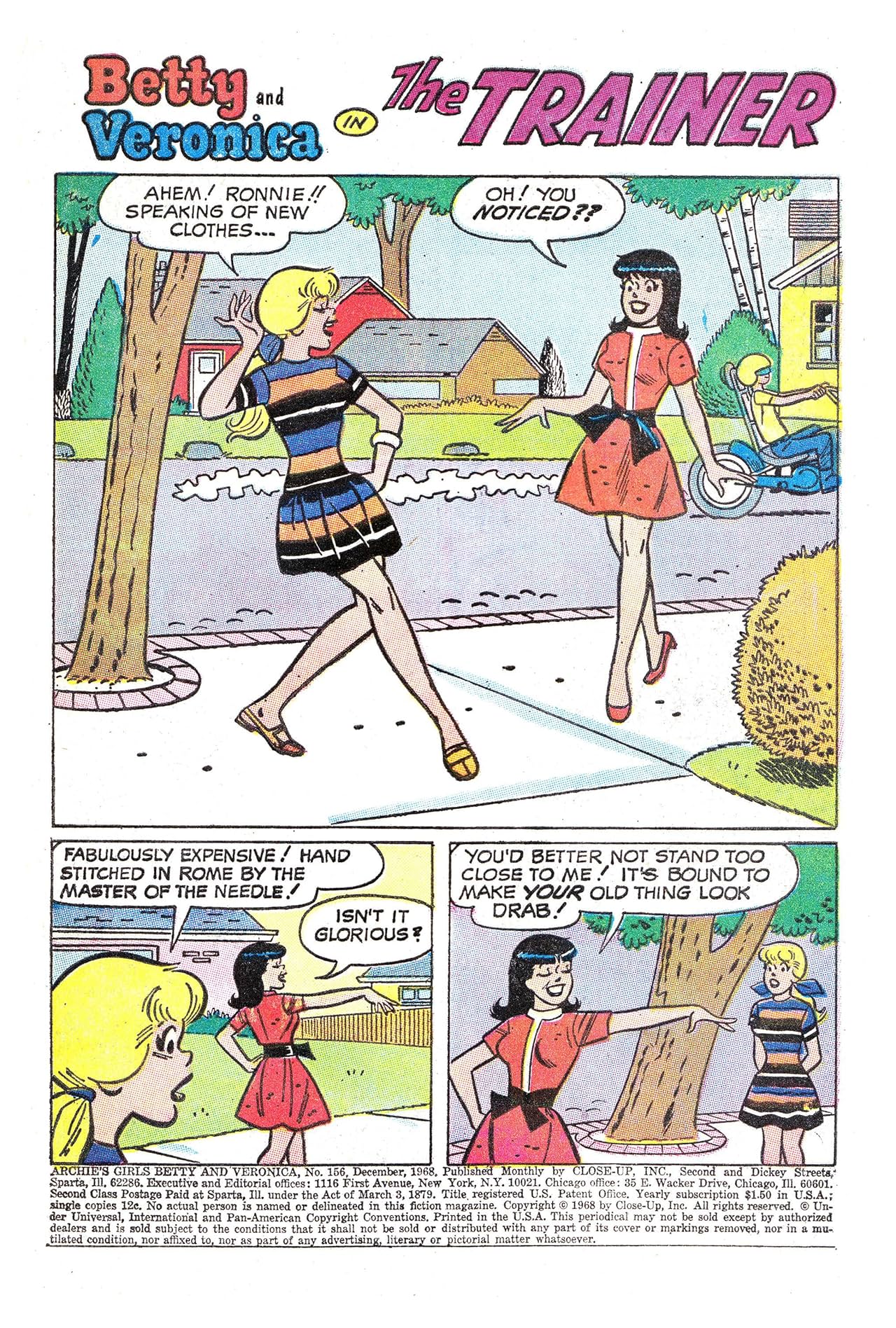 Archie's Girls Betty & Veronica #156