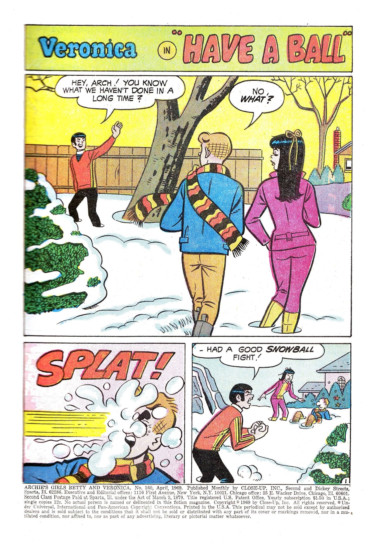 Archie's Girls Betty & Veronica #160