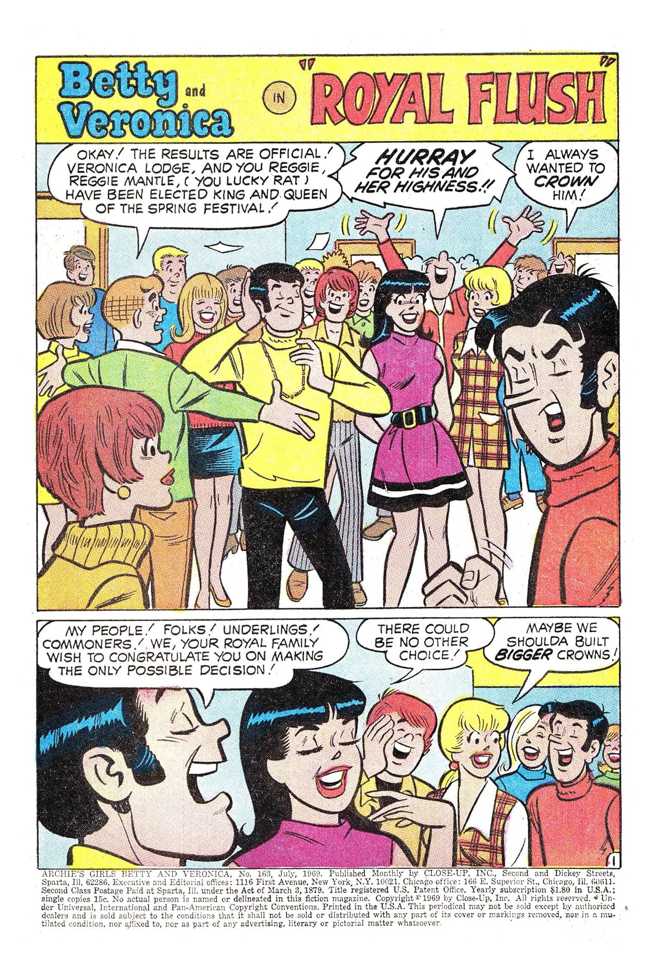 Archie's Girls Betty & Veronica #163