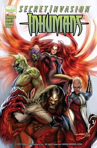 Secret Invasion: Inhumans #3 (of 4)