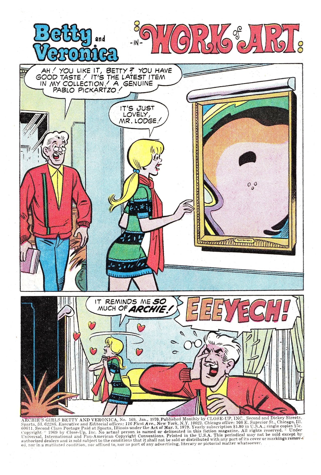 Archie's Girls Betty & Veronica #169