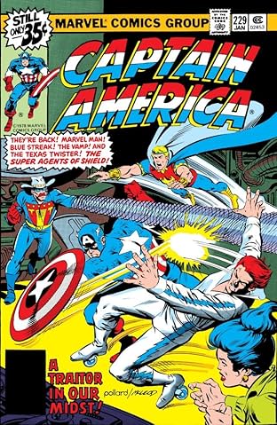 Captain America (1968-1996) #229