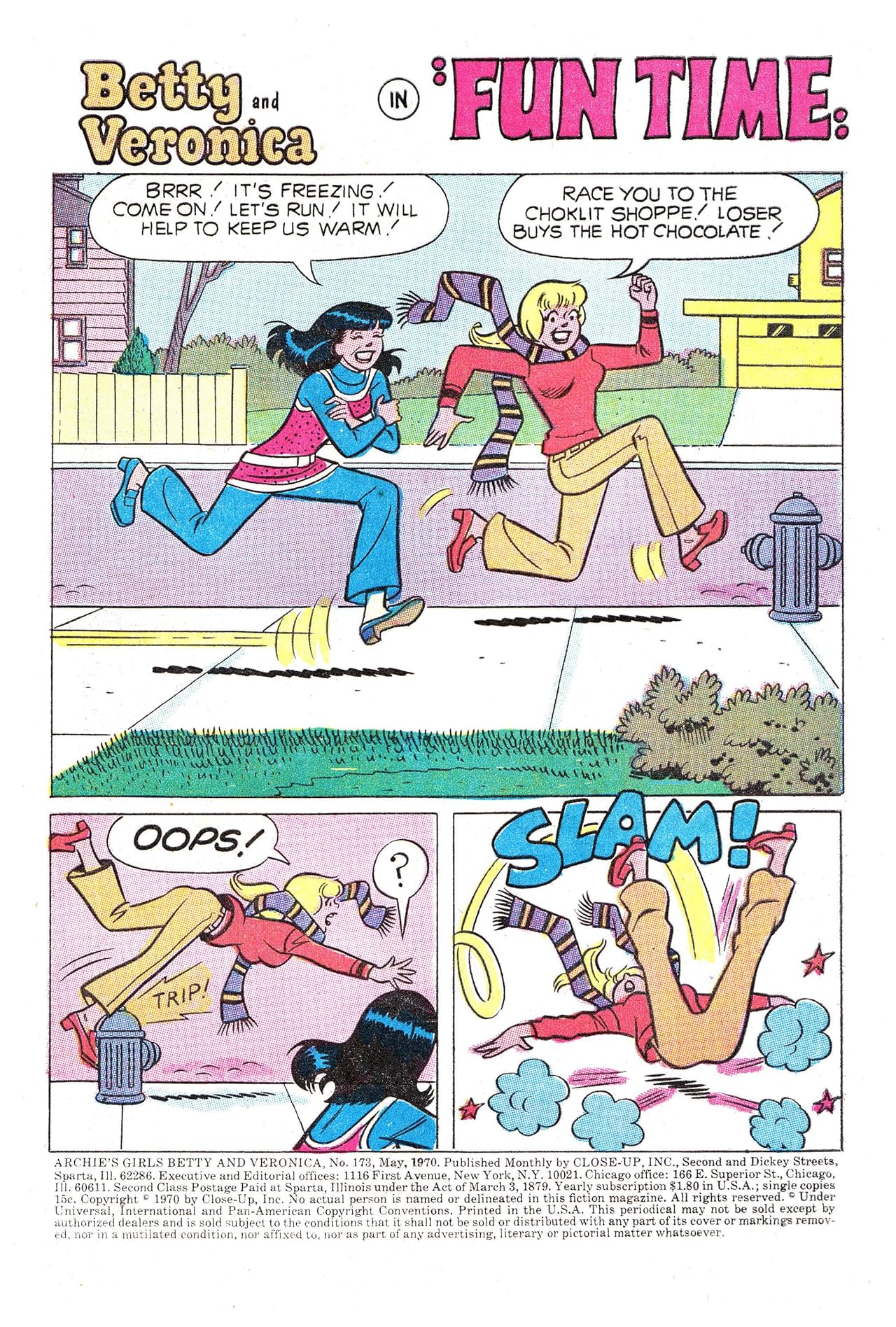 Archie's Girls Betty & Veronica #173
