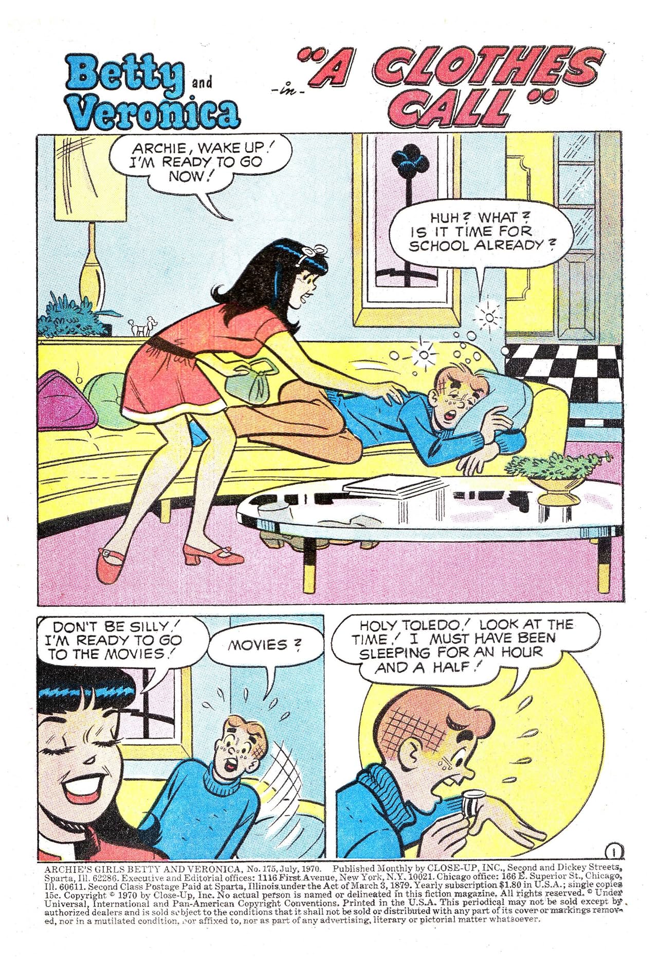Archie's Girls Betty & Veronica #175