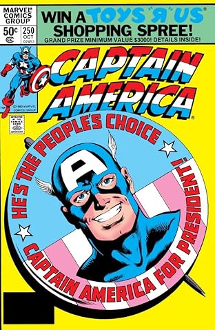 Captain America (1968-1996) #250