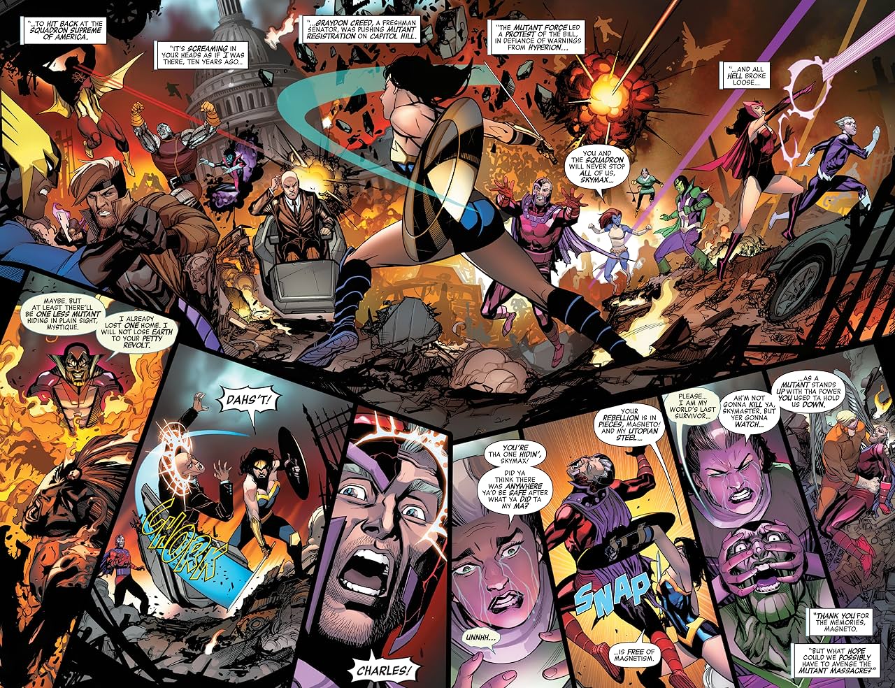 Heroes Reborn: Magneto & The Mutant Force (2021) #1