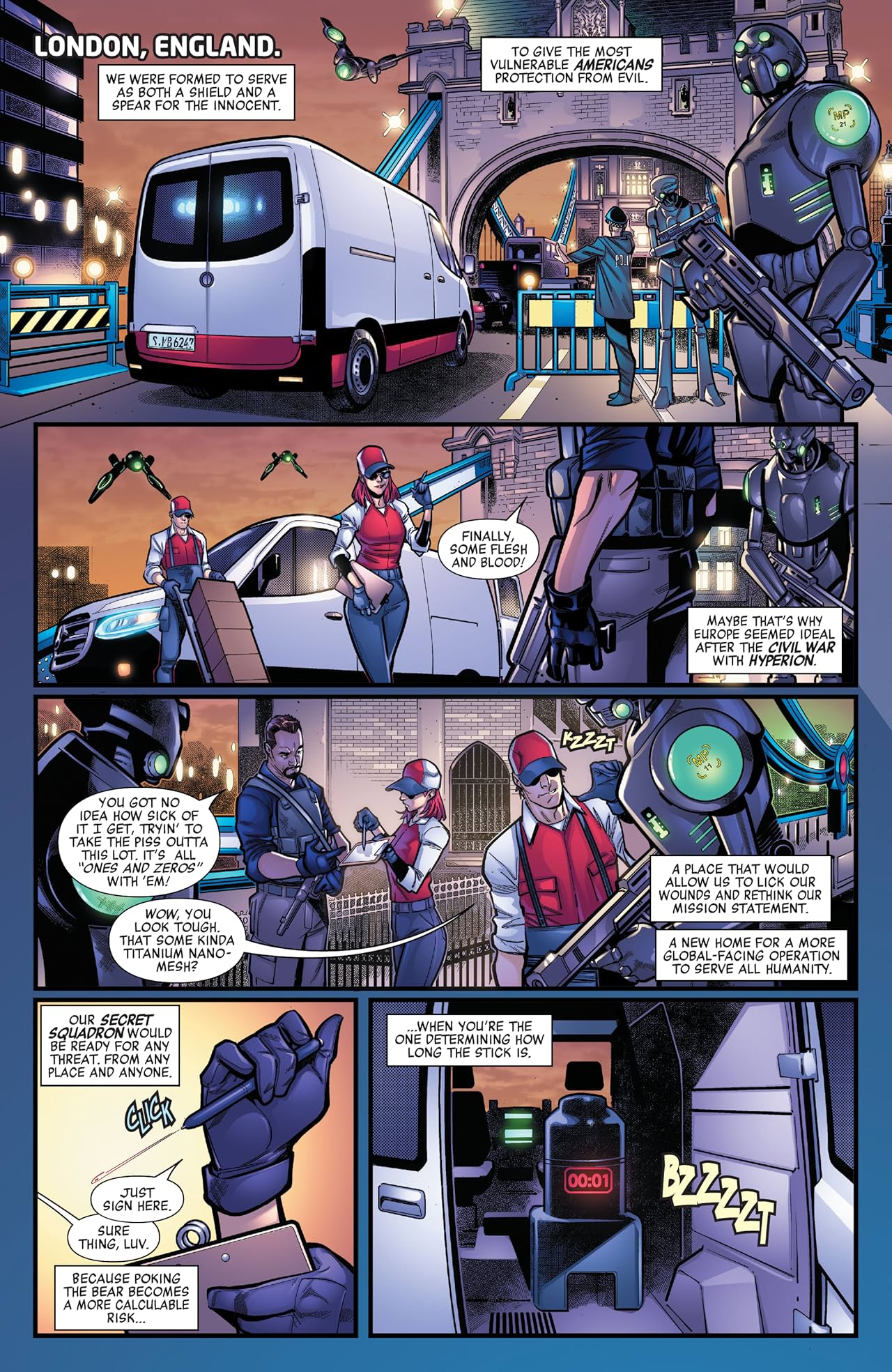 Heroes Reborn: Siege Society (2021) #1