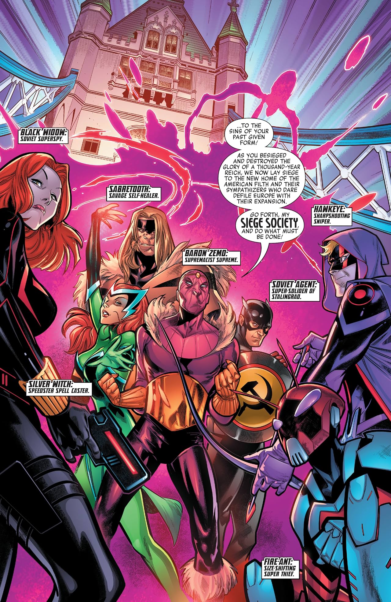 Heroes Reborn: Siege Society (2021) #1