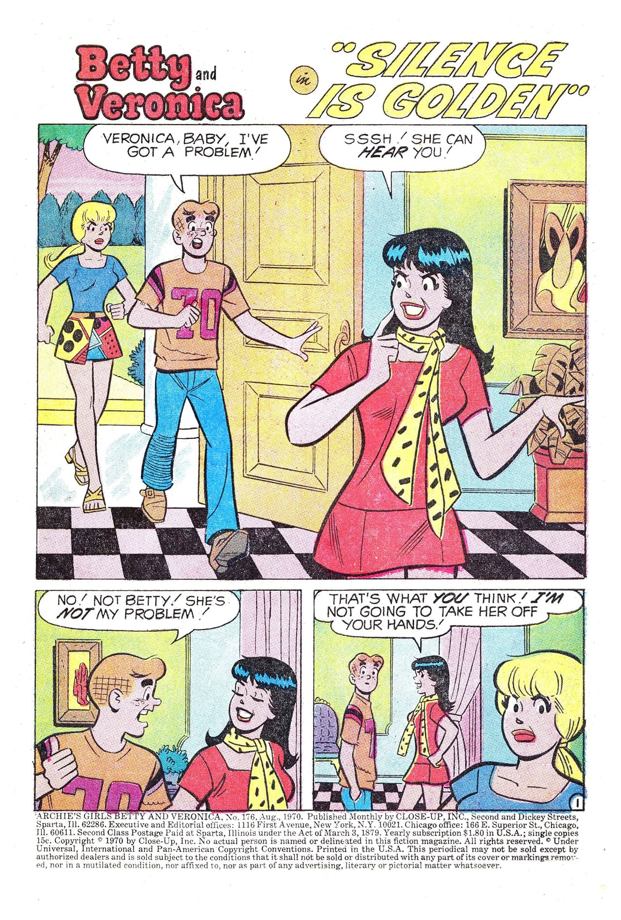 Archie's Girls Betty & Veronica #176