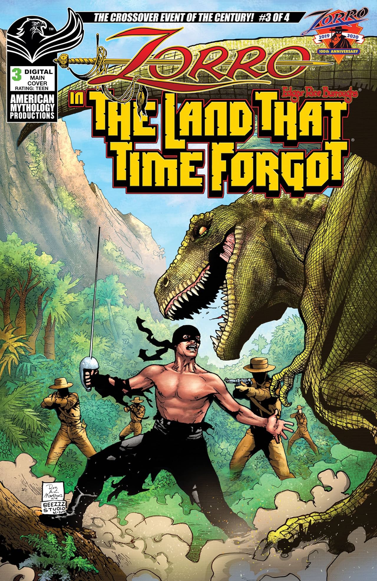 Zorro in the Land That Time Forgot No.3
