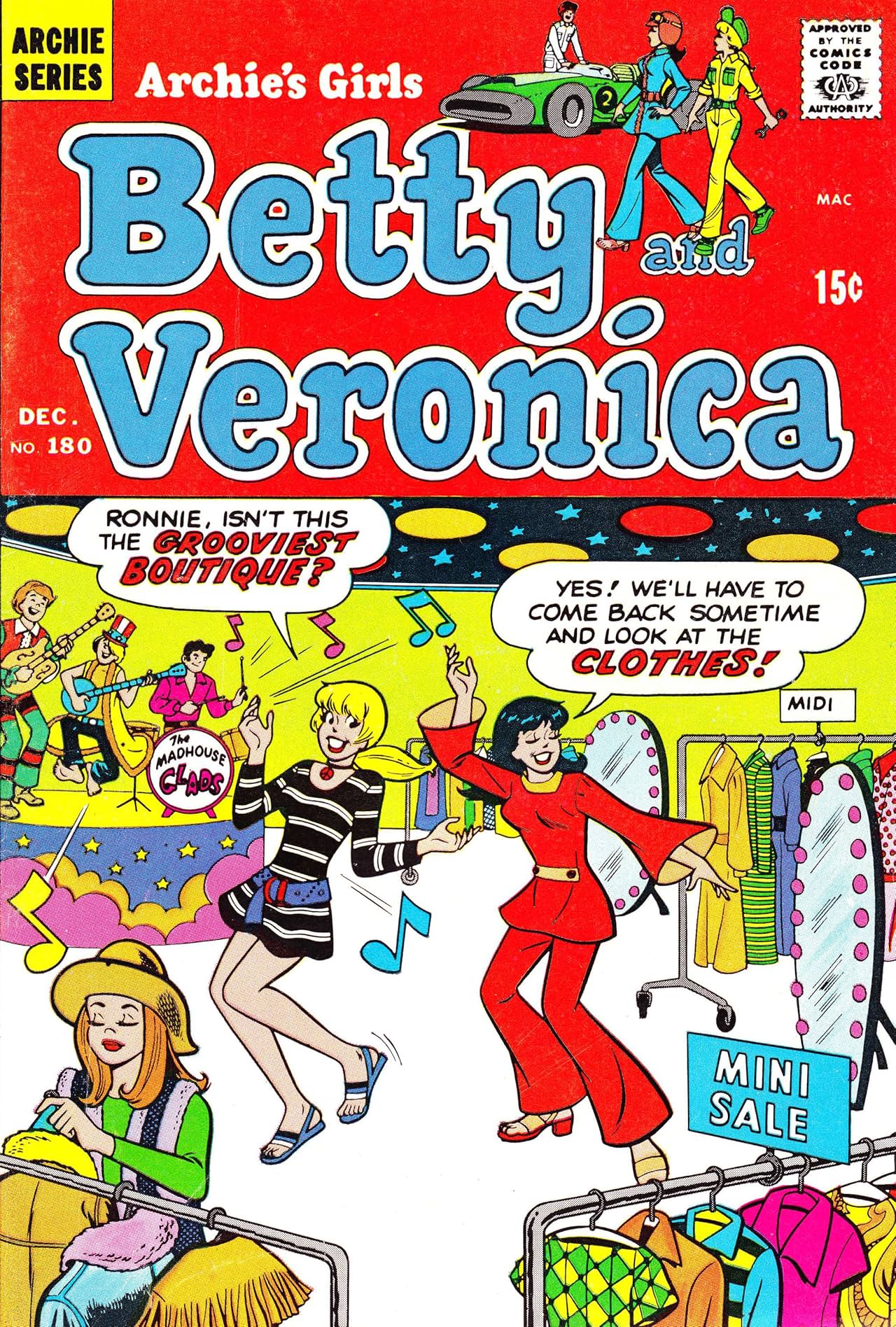 Archie's Girls Betty & Veronica #180
