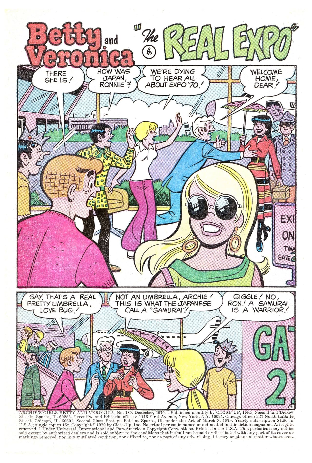 Archie's Girls Betty & Veronica #180