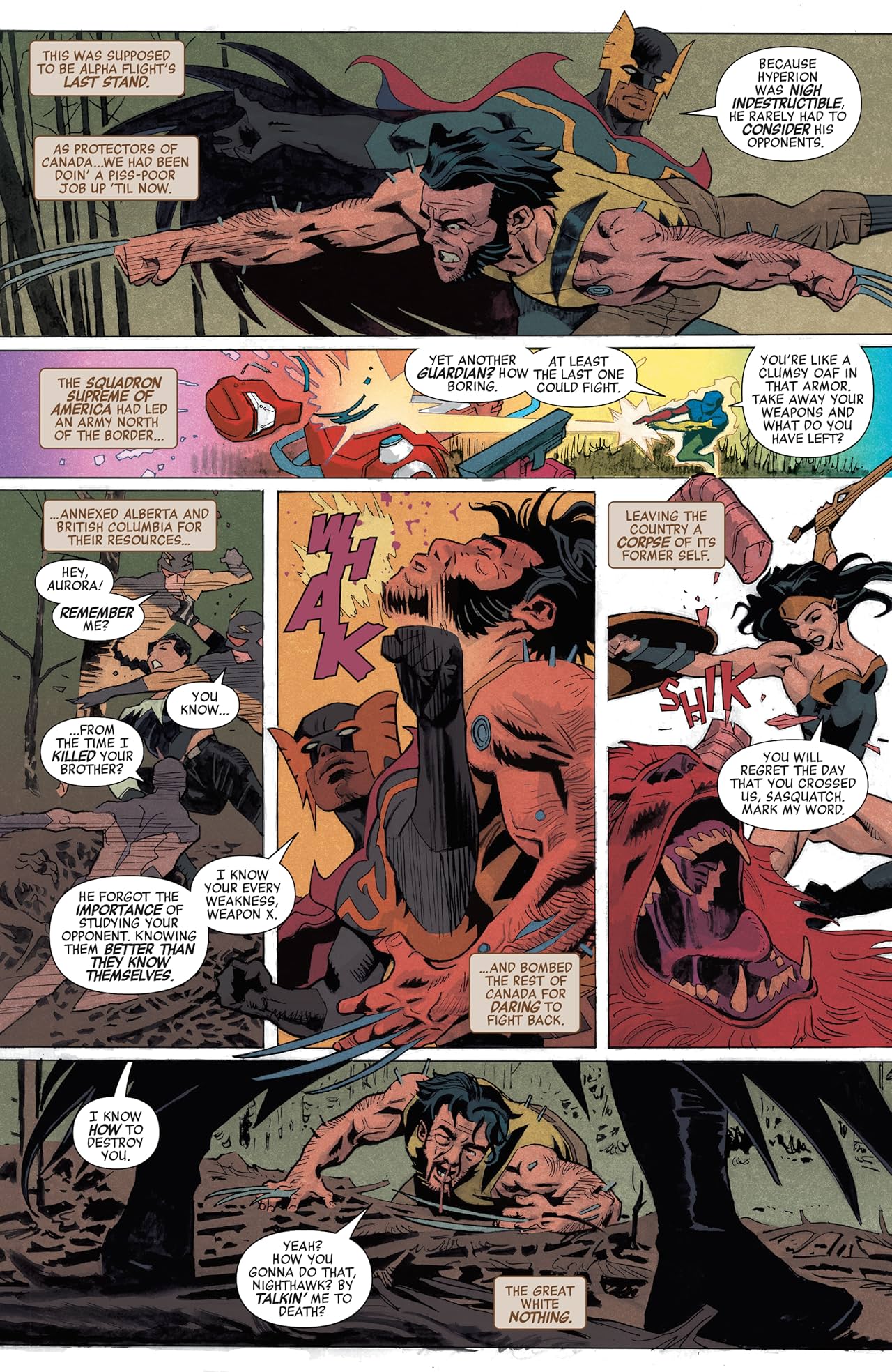 Heroes Reborn: Weapon X & Final Flight (2021) #1