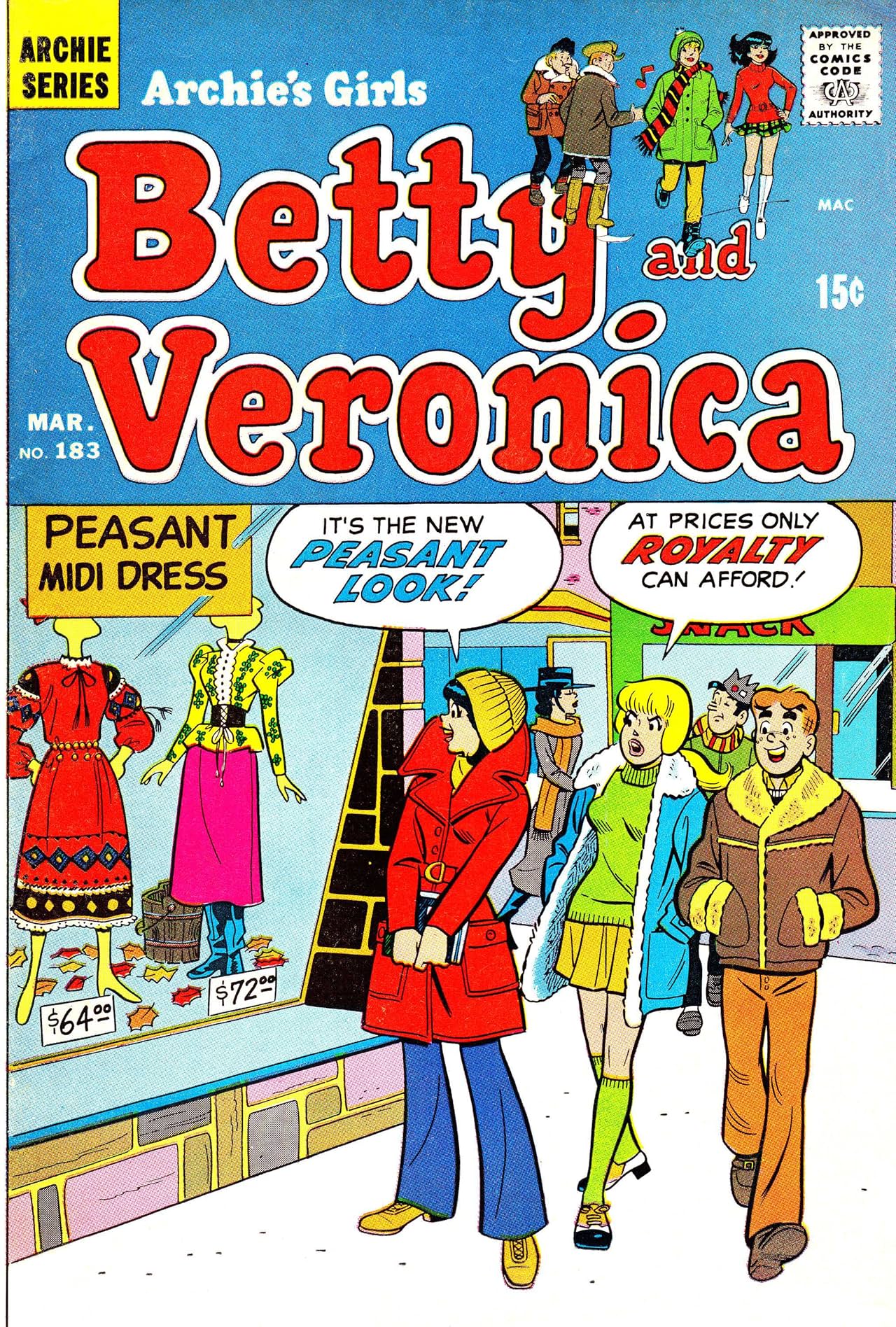 Archie's Girls Betty & Veronica #183