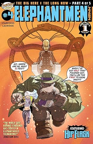 Elephantmen 2262: Hip Flask #4: Ouroborous