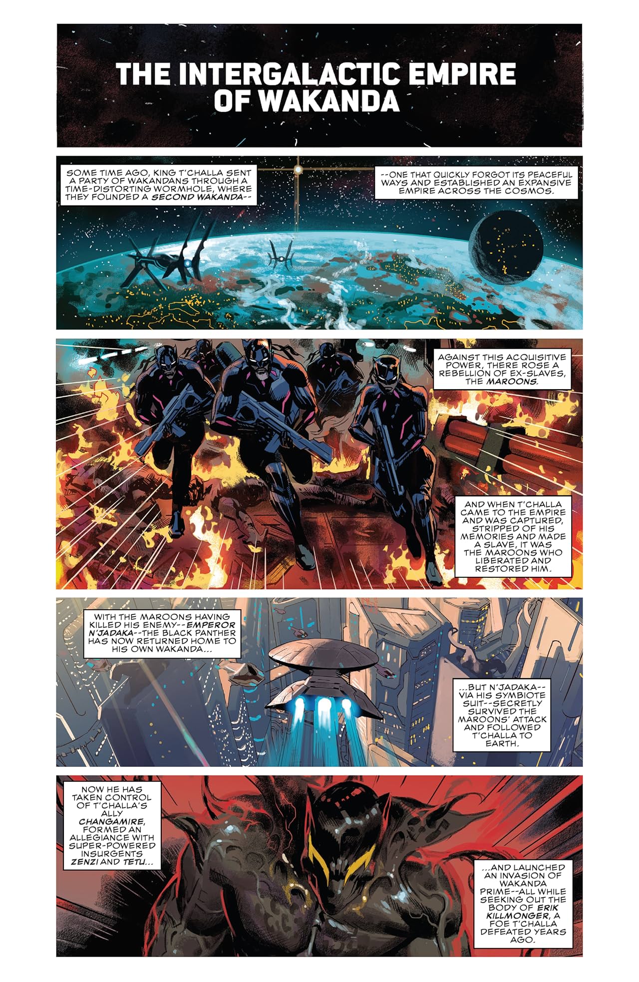 Black Panther Book 9: The Intergalactic Empire Of Wakanda Part Four