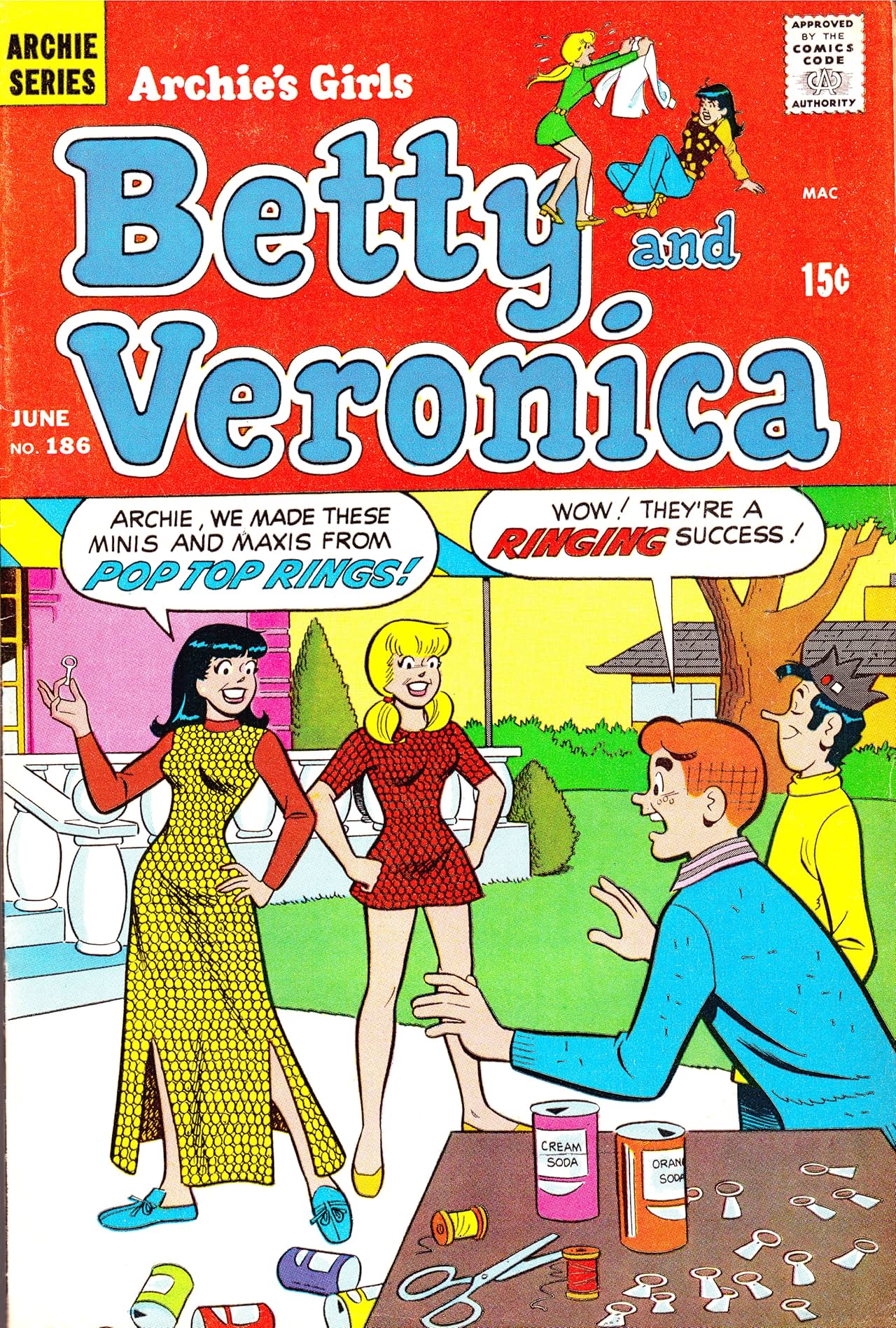 Archie’s Girls Betty & Veronica #186