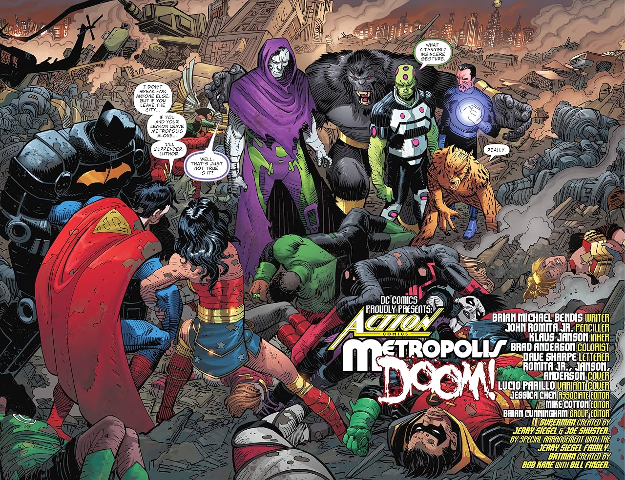 Superman: Action Comics (2016-) Vol. 4: Metropolis Burning