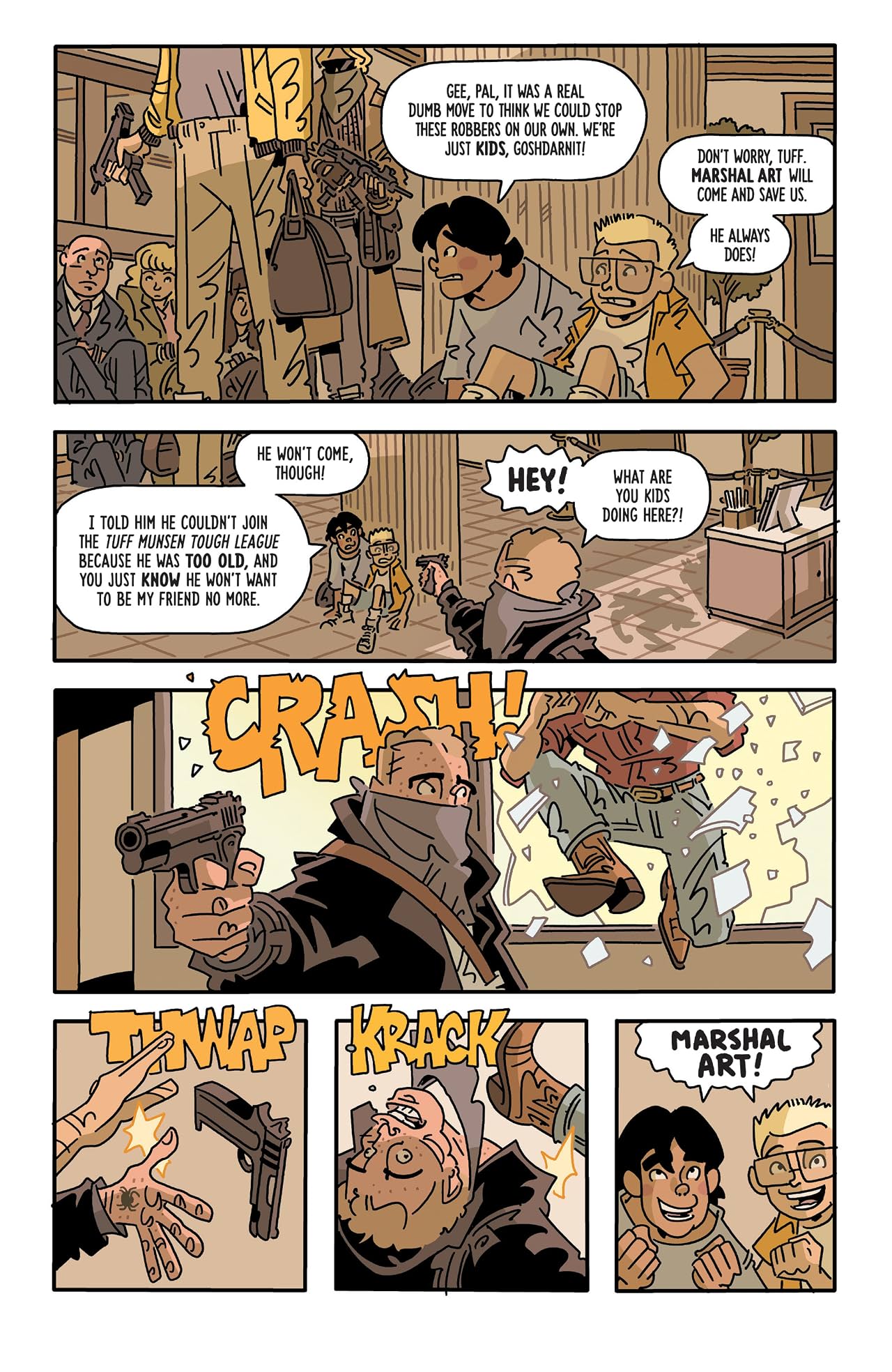 Comic Review: The Six Sidekicks of Trigger Keaton #1 - Sequential Planet