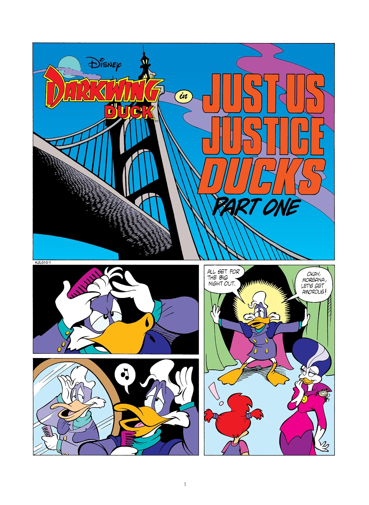 Darkwing Duck Vol. 1: Just Us Justice Ducks
