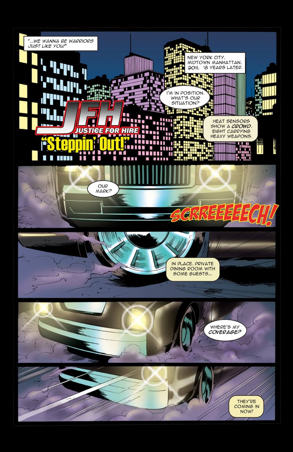 JFH: Justice For Hire #1 (of 12)