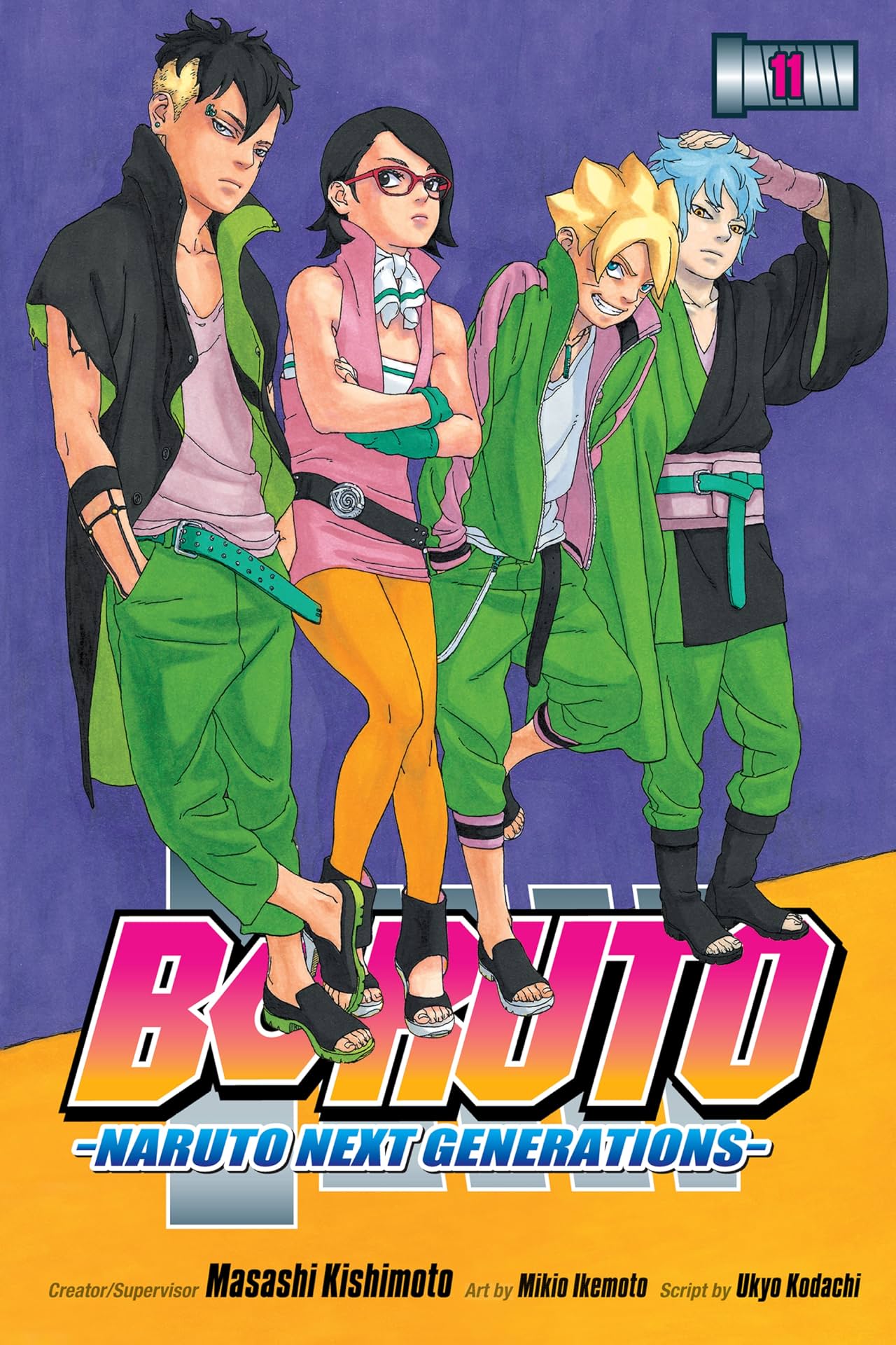 Boruto Naruto Next Generations Vol 11 The New Team Seven Eu Comics By Comixology