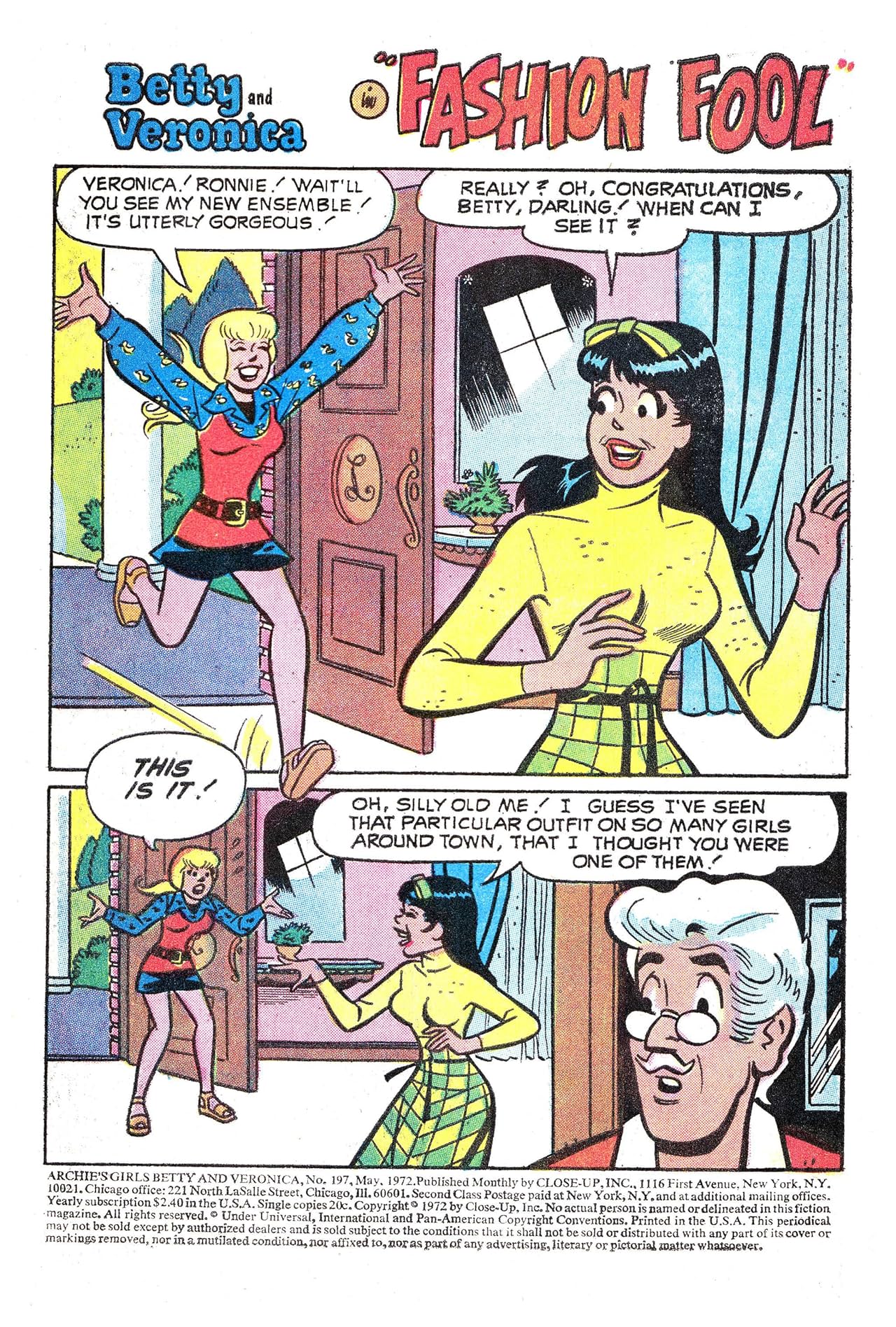 Archie’s Girls Betty & Veronica #197