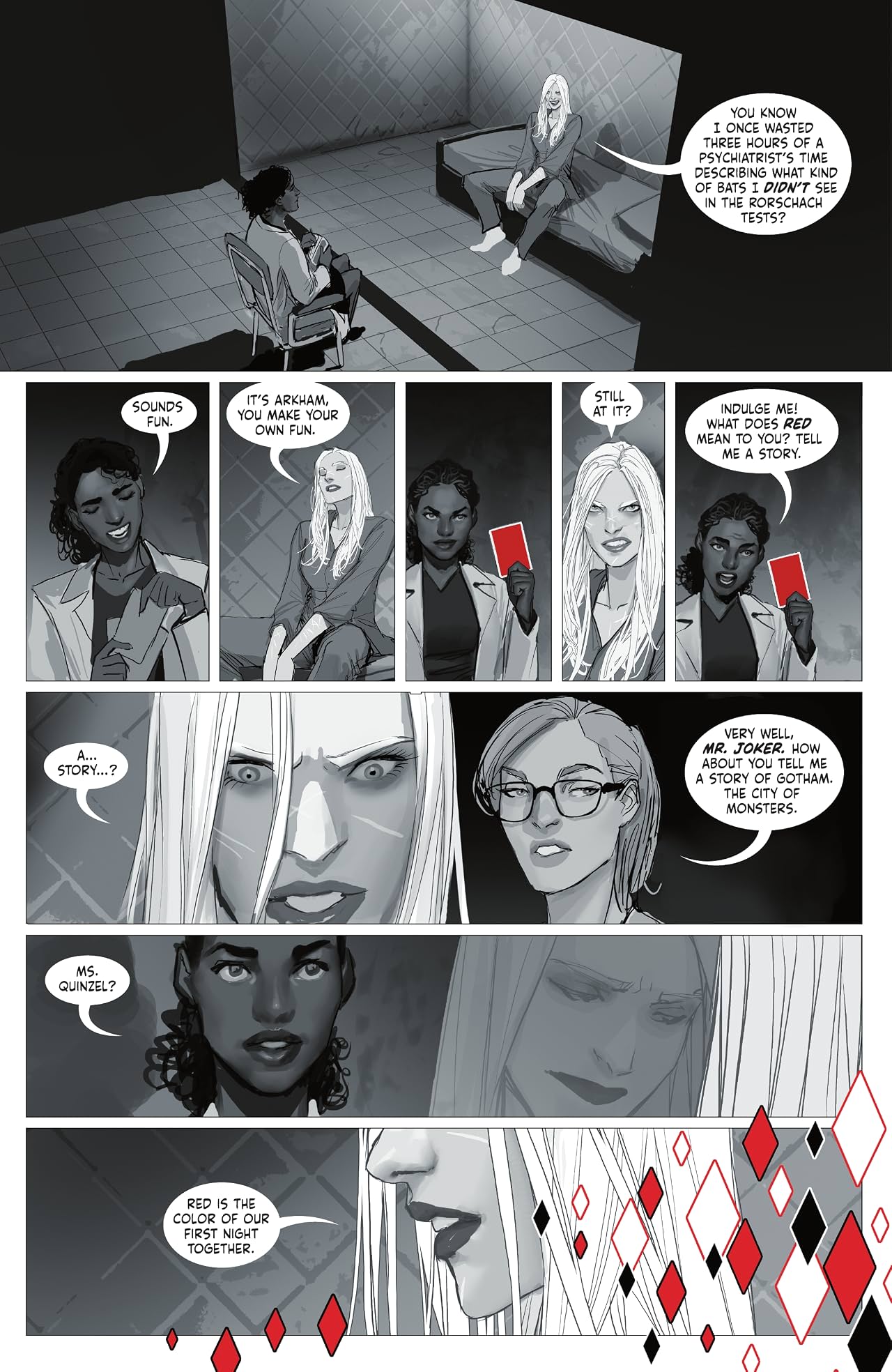 Harley Quinn Black + White + Red (2020-)