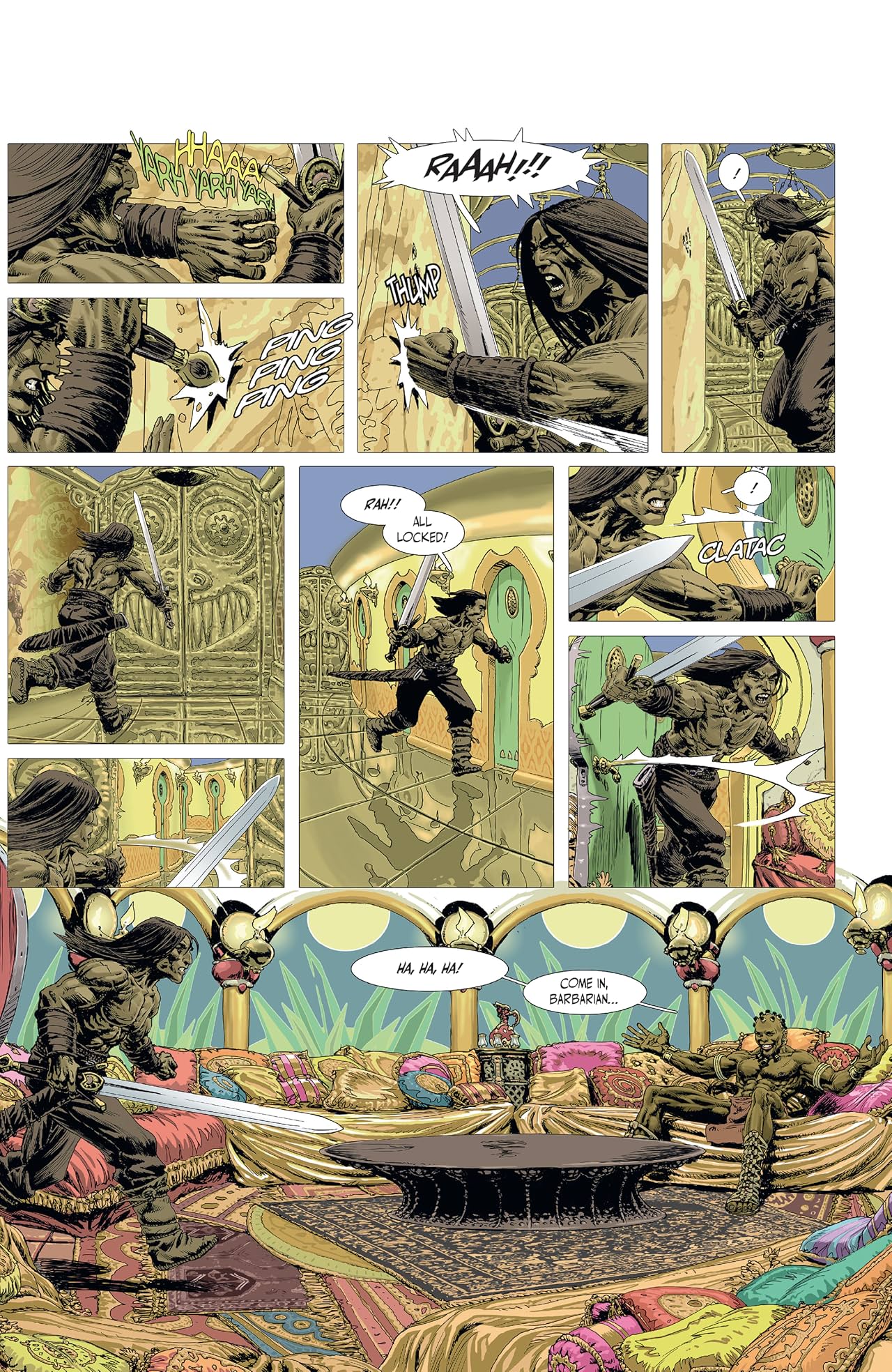 The Cimmerian #2: The Man-Eaters Of Zamboula