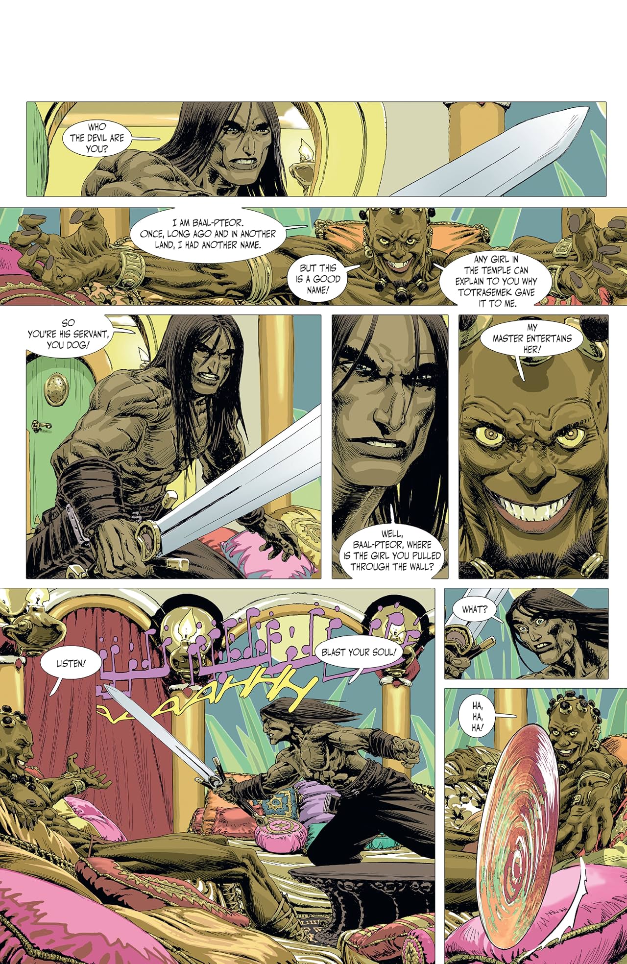 The Cimmerian #2: The Man-Eaters Of Zamboula