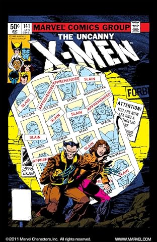 Uncanny X-Men (1963-2011) #141