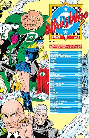 Who's Who Update 1987 (1987) #3