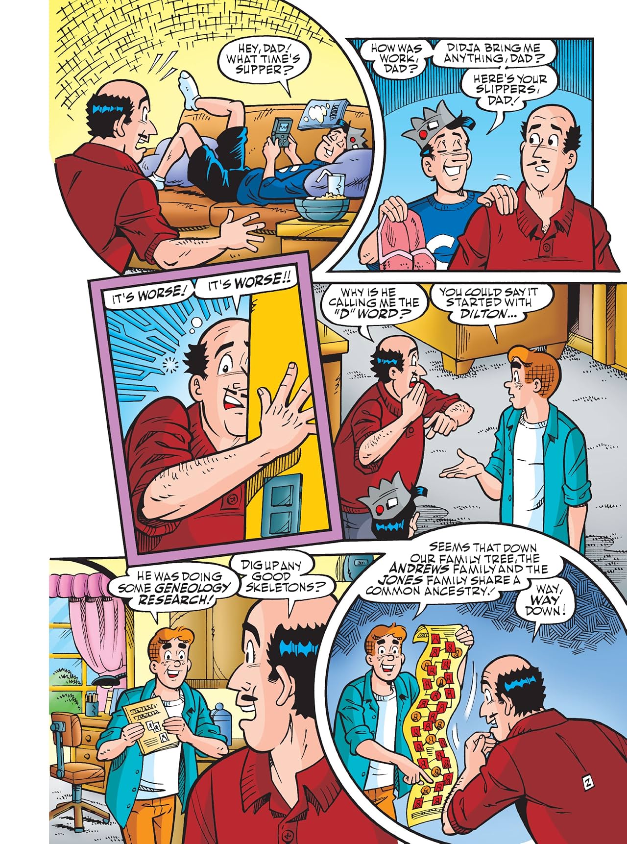 Archie Showcase Digest: A Jughead In the Family #4