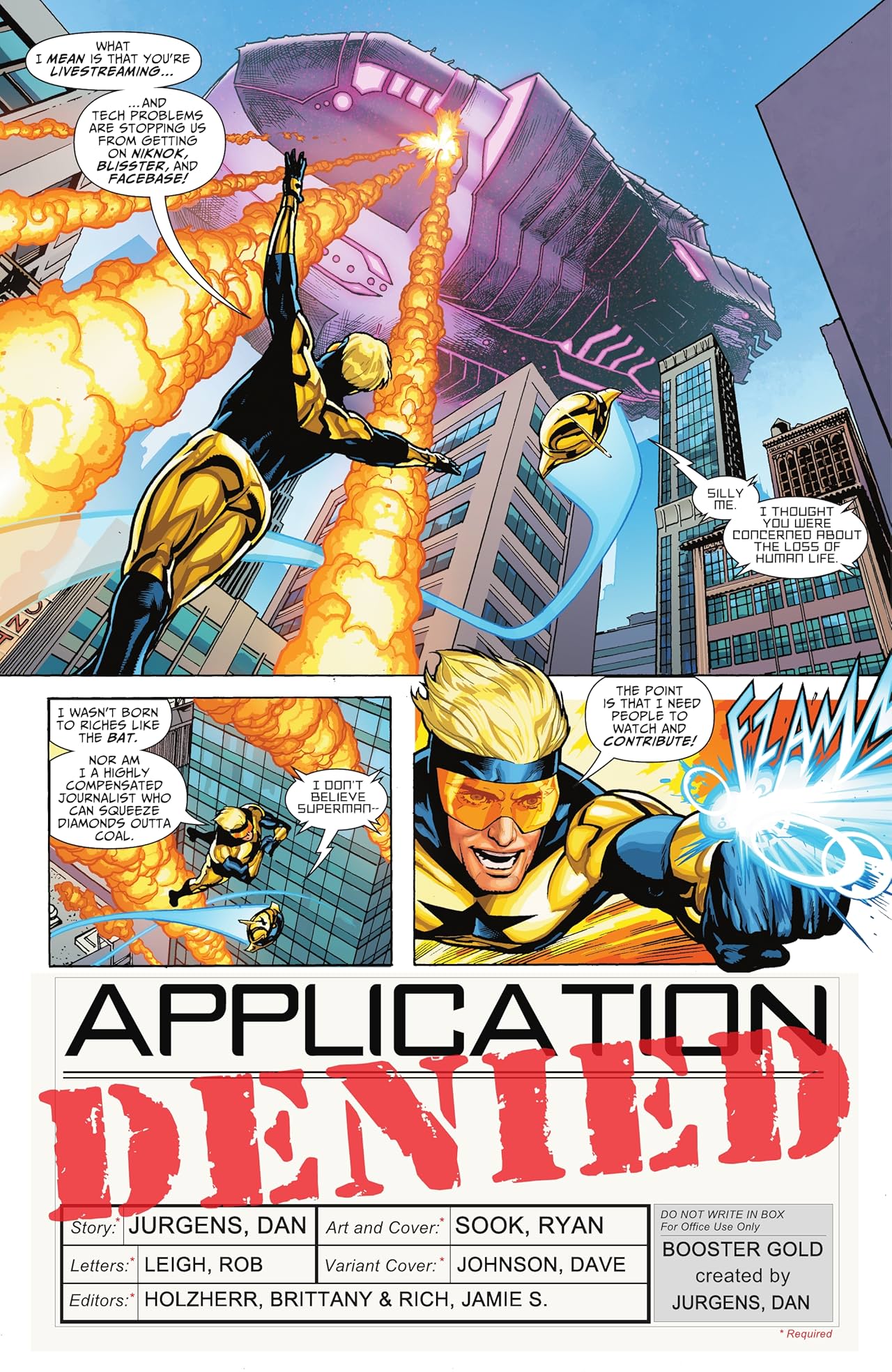 Blue & Gold (2021-) #1