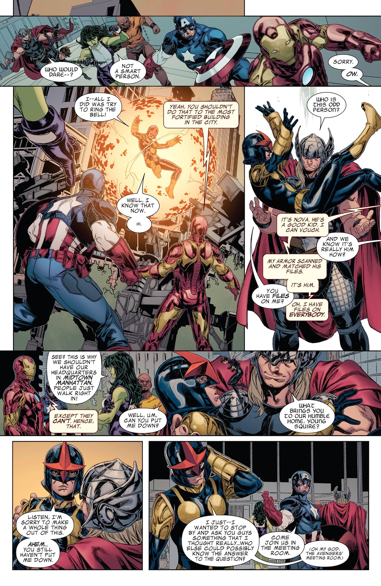 Avengers: Heroes Welcome #1