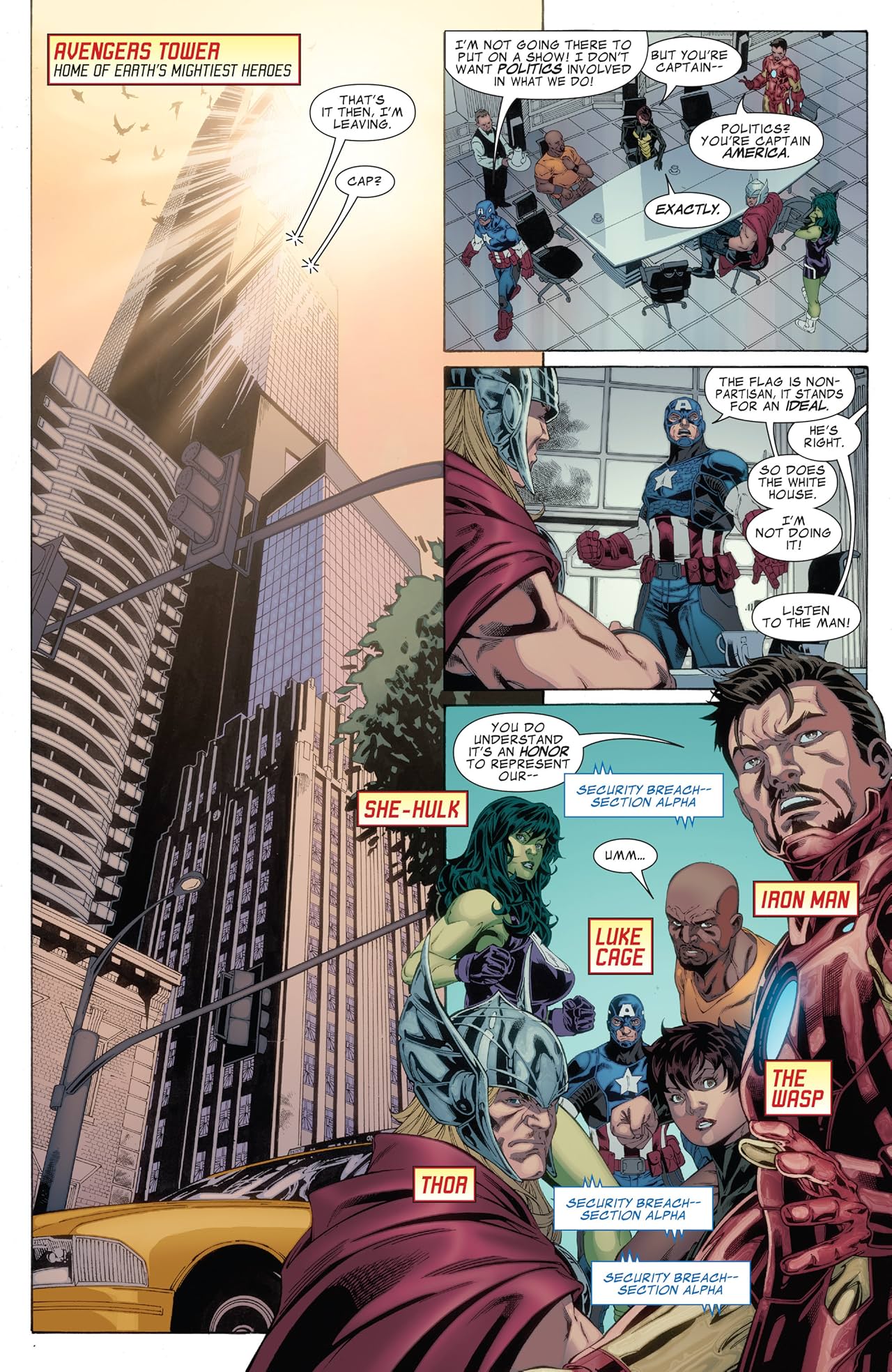 Avengers: Heroes Welcome #1