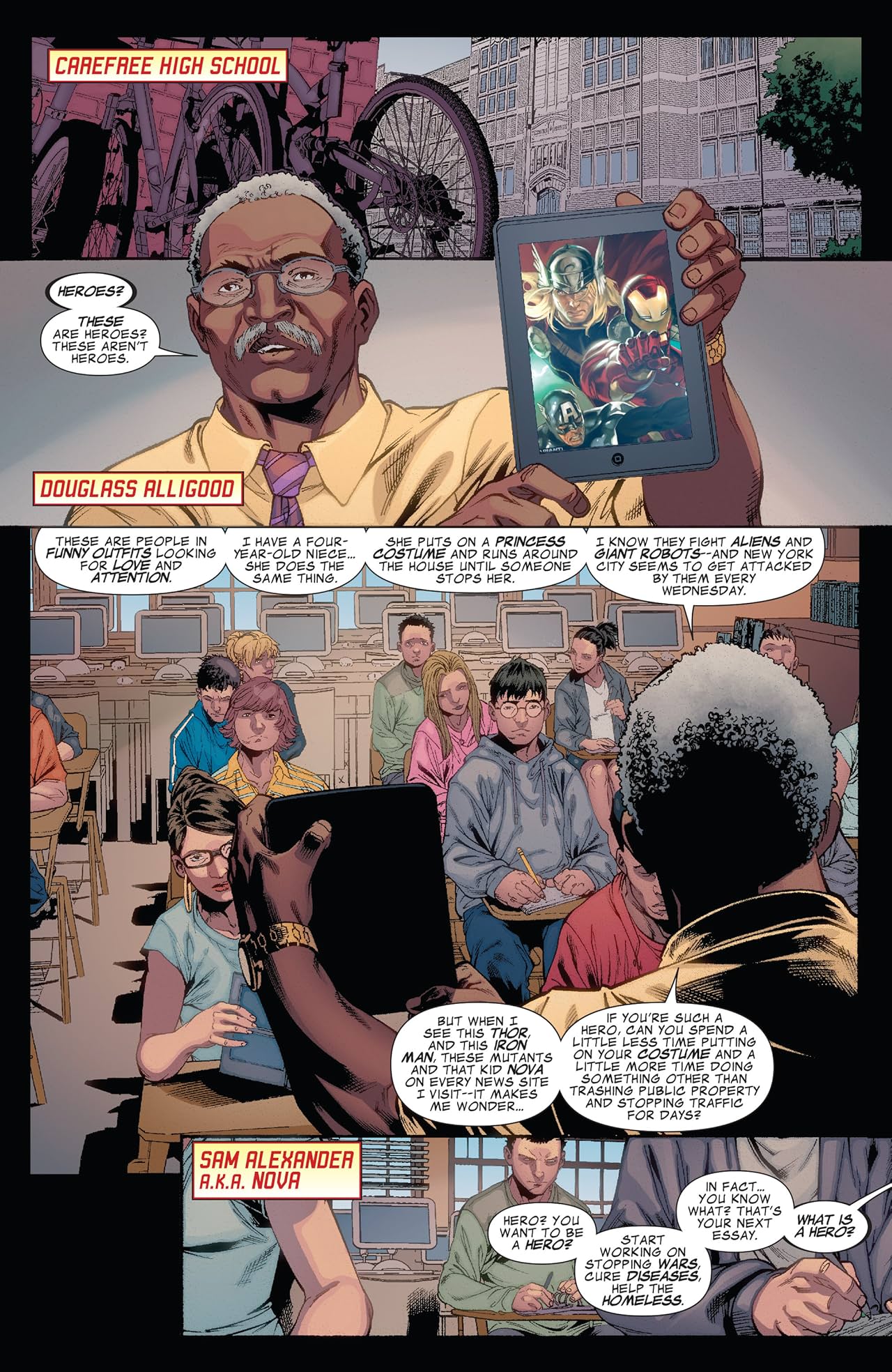 Avengers: Heroes Welcome #1