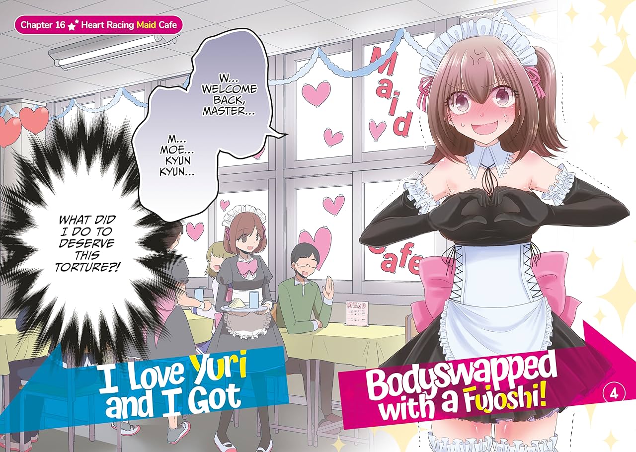I LOVE YURI AND I GOT BODYSWAPPED WITH A FUJOSHI! Vol. 4