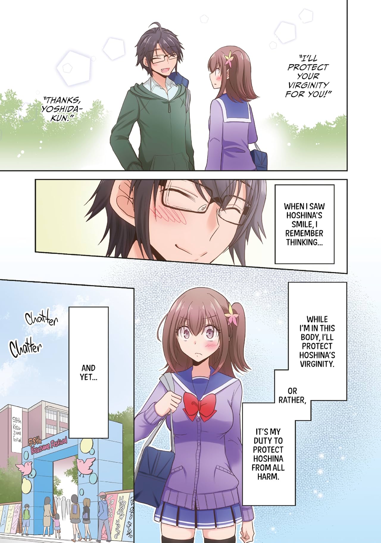 I LOVE YURI AND I GOT BODYSWAPPED WITH A FUJOSHI! Vol. 4