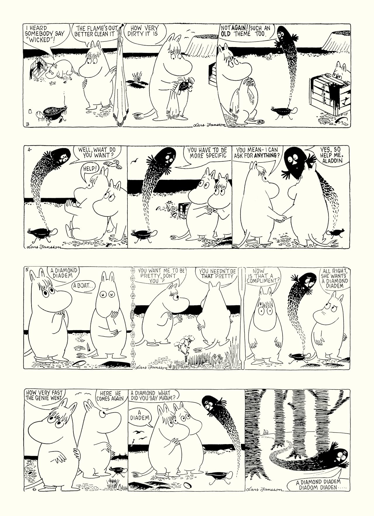 Moomin Vol. 6: The Complete Lars Jansson Comic Strip