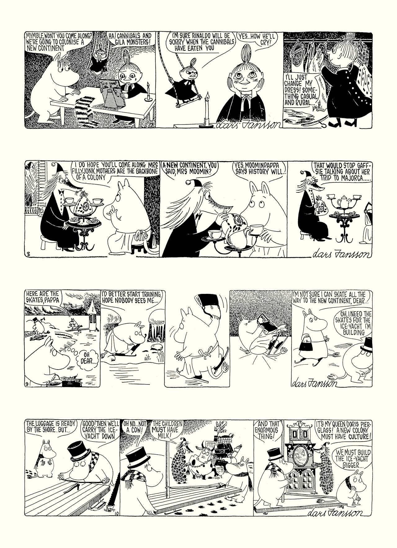 Moomin Vol. 7: The Complete Lars Jansson Comic Strip