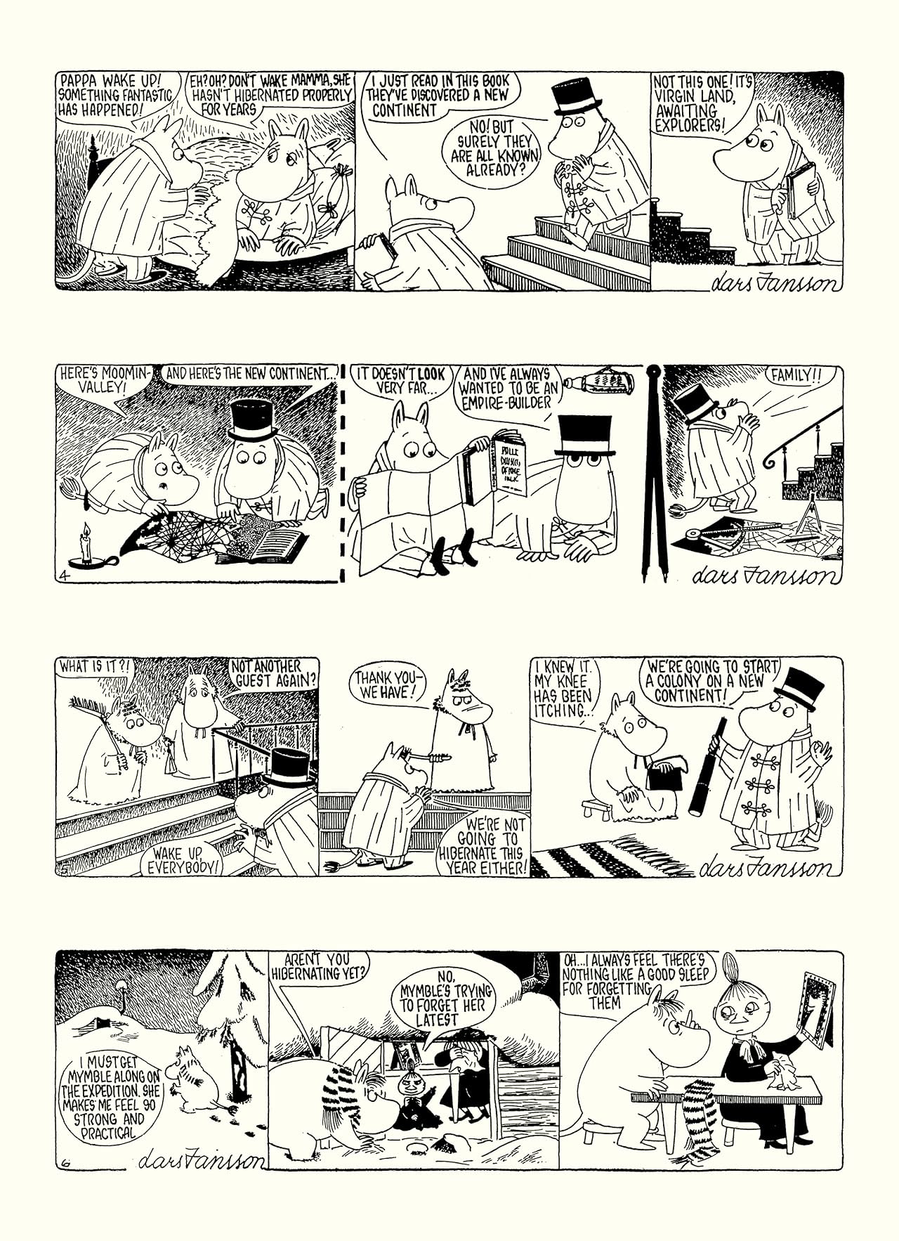 Moomin Vol. 7: The Complete Lars Jansson Comic Strip