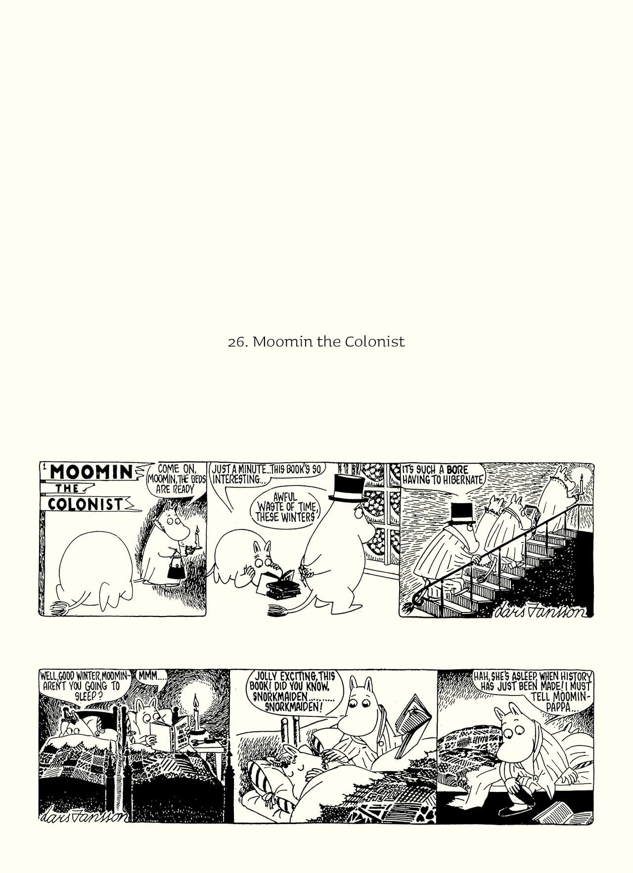 Moomin Vol. 7: The Complete Lars Jansson Comic Strip