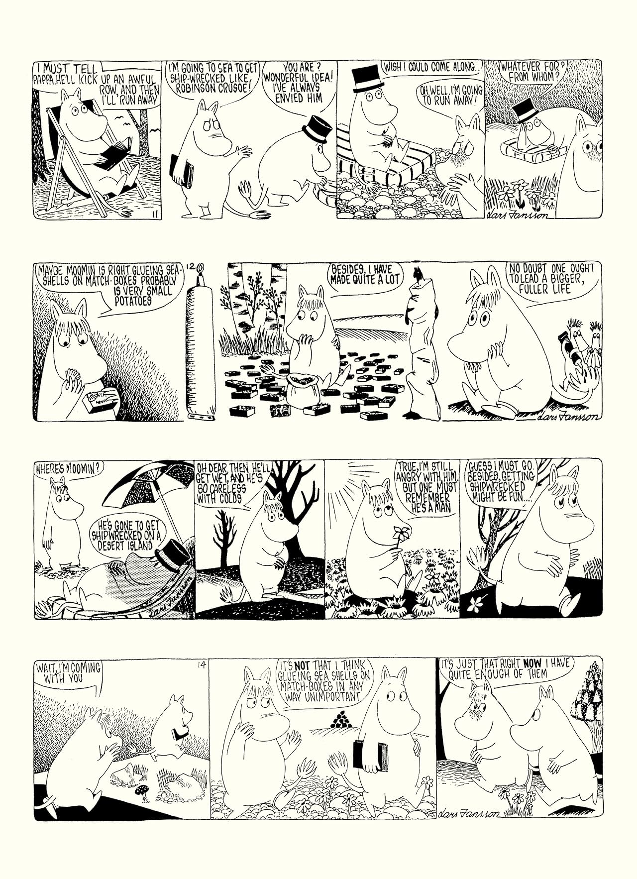 Moomin Vol. 8: The Complete Lars Jansson Comic Strip
