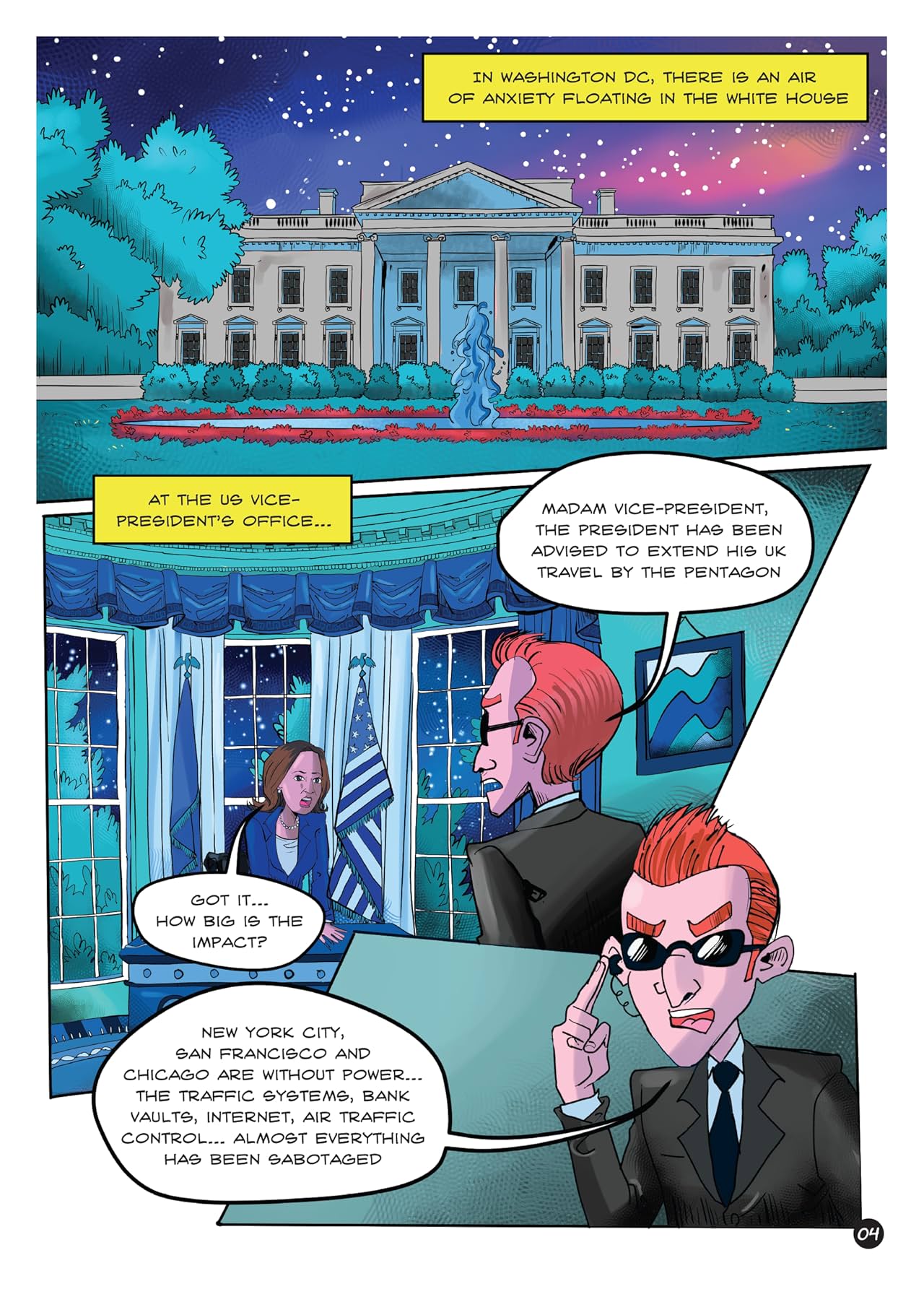 Cyber Attack on America: SuperAvni and Dabung Girl: Cyber Attack on America: SuperAvni and Dabung Girl