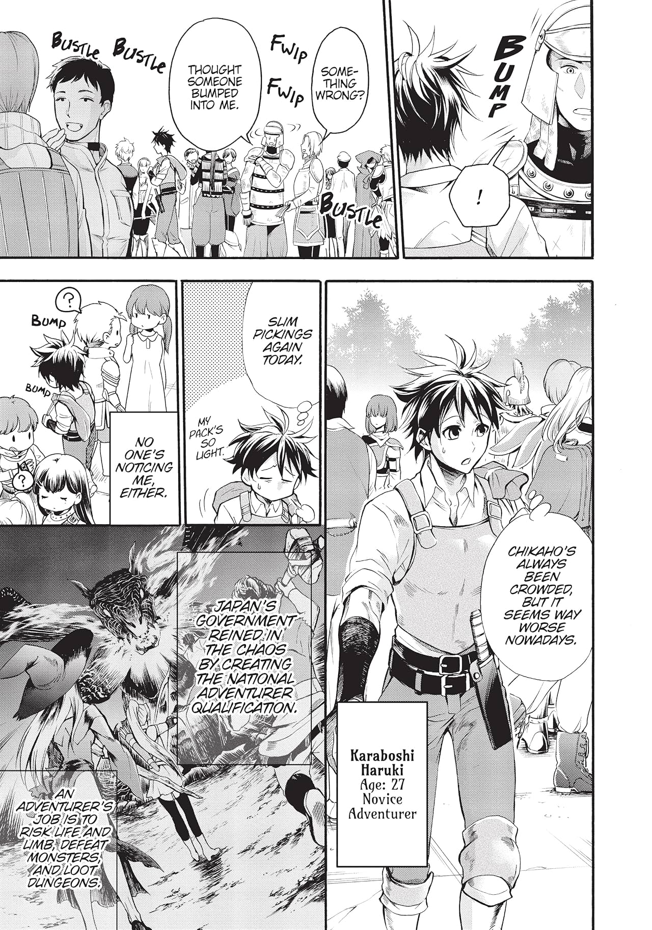 CALL TO ADVENTURE! Defeating Dungeons with a Skill Board Vol. 1