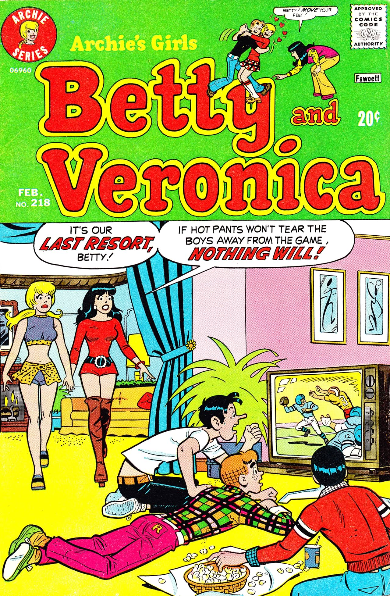 Archie's Girls Betty & Veronica #218
