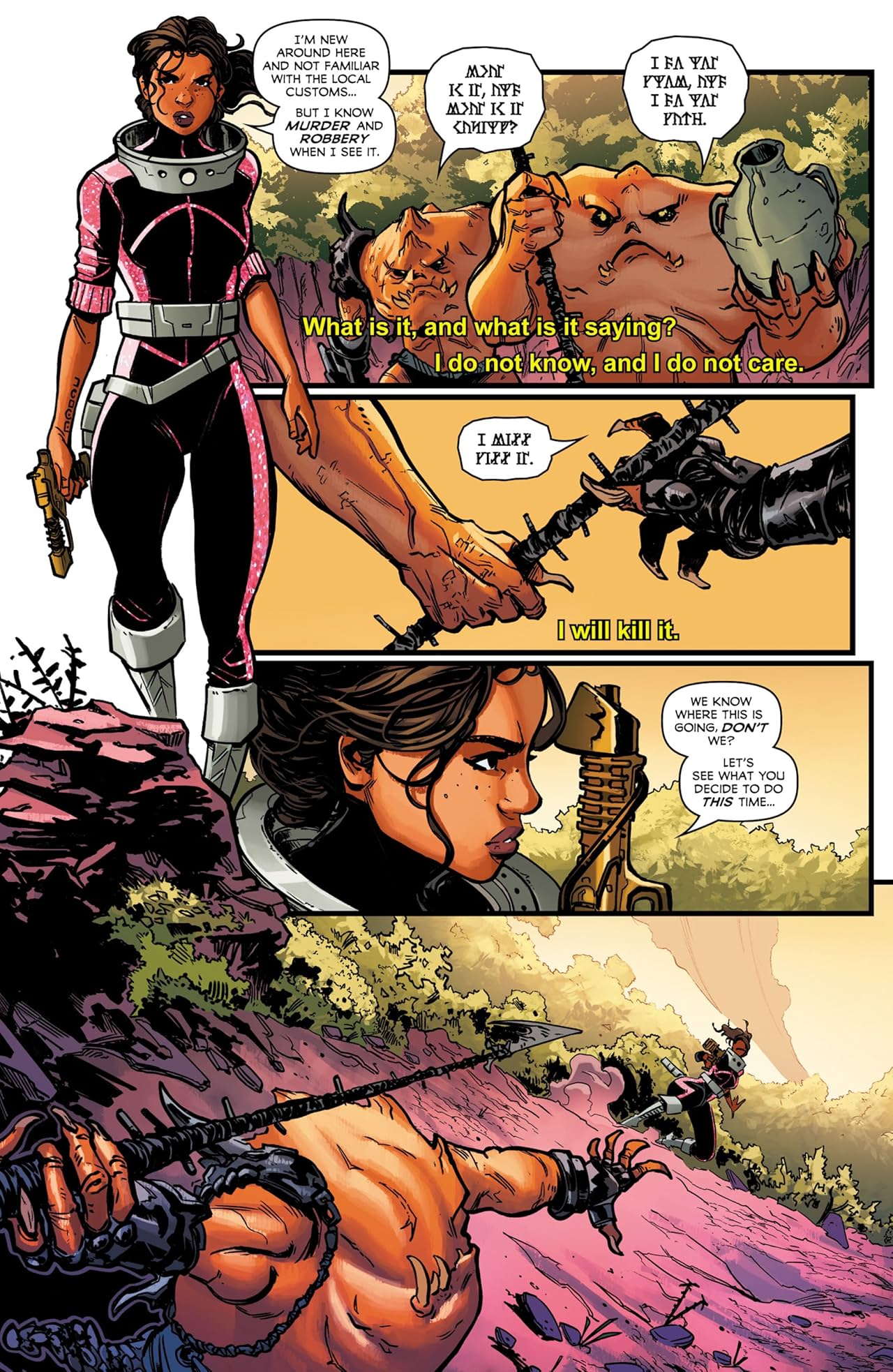 Beyond the Farthest Star: Warriors of Zandar #1 (of 4)