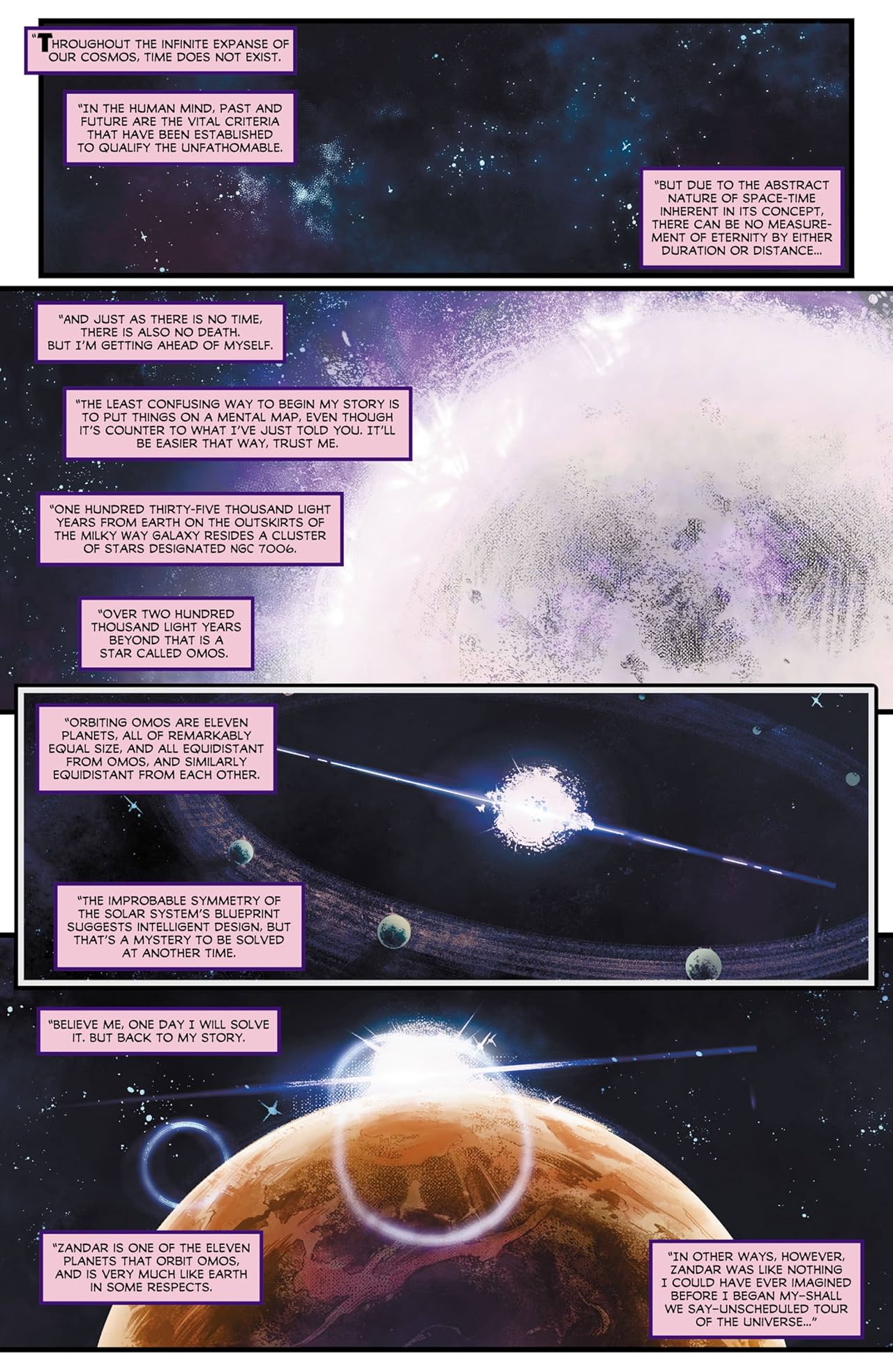 Beyond the Farthest Star: Warriors of Zandar #1 (of 4)